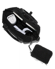Dagne Dover Landon Carryall Small - Shearling -- Onyx Shearling