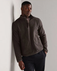Fairbanks Fleece Pullover -- Cafe Noir