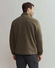 Fairbanks Fleece Jacket -- Lichen Green/Sky Captain