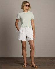 Featherweight Rib Tee -- Cool Mint