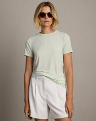 Featherweight Rib Tee -- Cool Mint