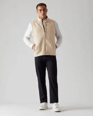 Fleece Vest -- Oatmeal Heather