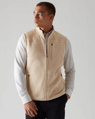 Fleece Vest -- Oatmeal Heather