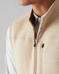 Fleece Vest -- Oatmeal Heather