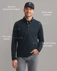 Founders Golf 1/4 Zip -- Black