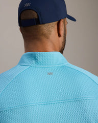 Founder's Golf 1/4 Zip -- Azure Blue