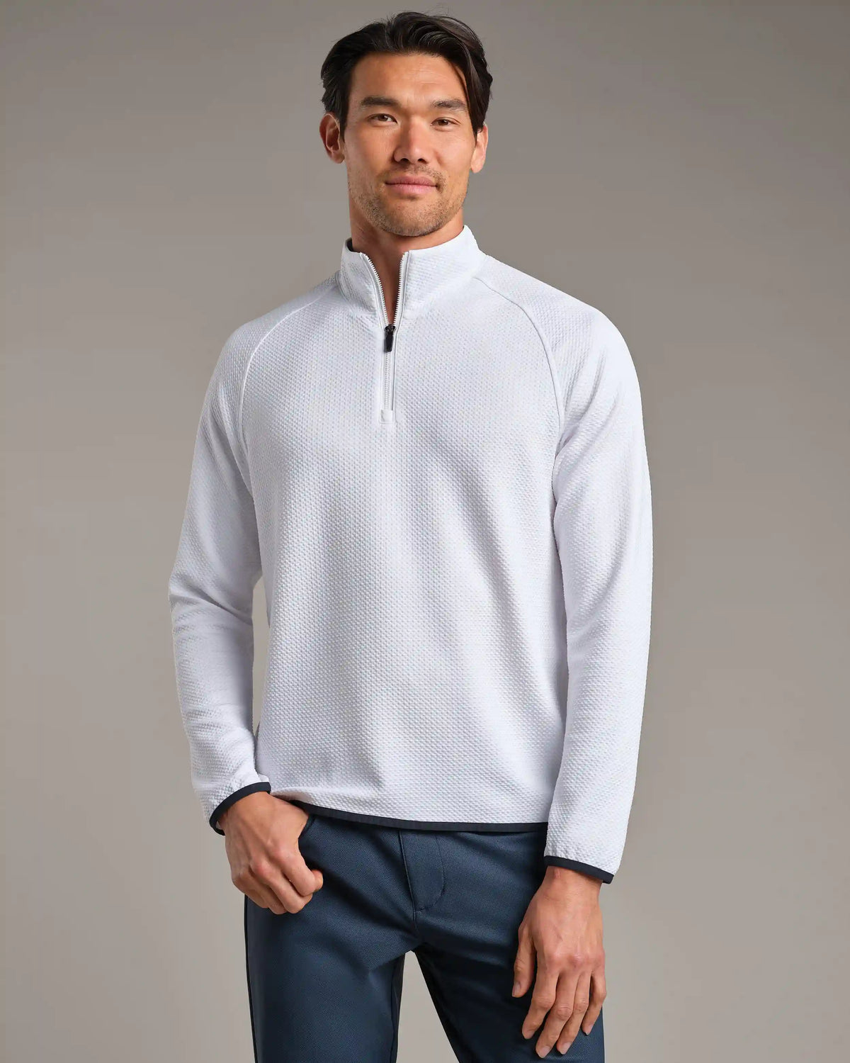 Founder's Golf 1/4 Zip -- Bright White