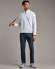 Founder's Golf 1/4 Zip -- Bright White