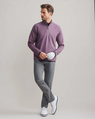 Founder's Golf 1/4 Zip -- Shadow Plum/True Navy