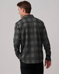 Hardy Flannel Shirt -- Asphalt Buffalo Check