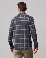 Hardy Flannel Shirt -- Navy/Winward/Topaz Windowpane