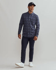 Hardy Flannel Shirt -- Vintage Indigo Plaid