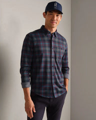 Hardy Flannel -- True Navy Plaid