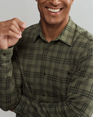 Hardy Flannel Shirt -- Sea Turtle Green Plaid