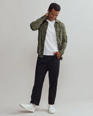 Hardy Flannel Shirt -- Sea Turtle Green Plaid