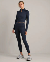 Heather Revive™ 1/4 Zip -- Navy Heather