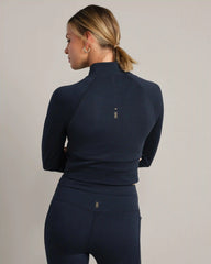 Heather Revive™ 1/4 Zip -- Navy Heather