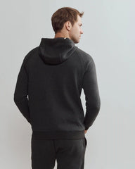 Heritage Midweight Hoodie -- Black Heather