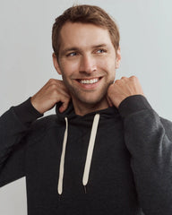 Heritage Midweight Hoodie -- Black Heather