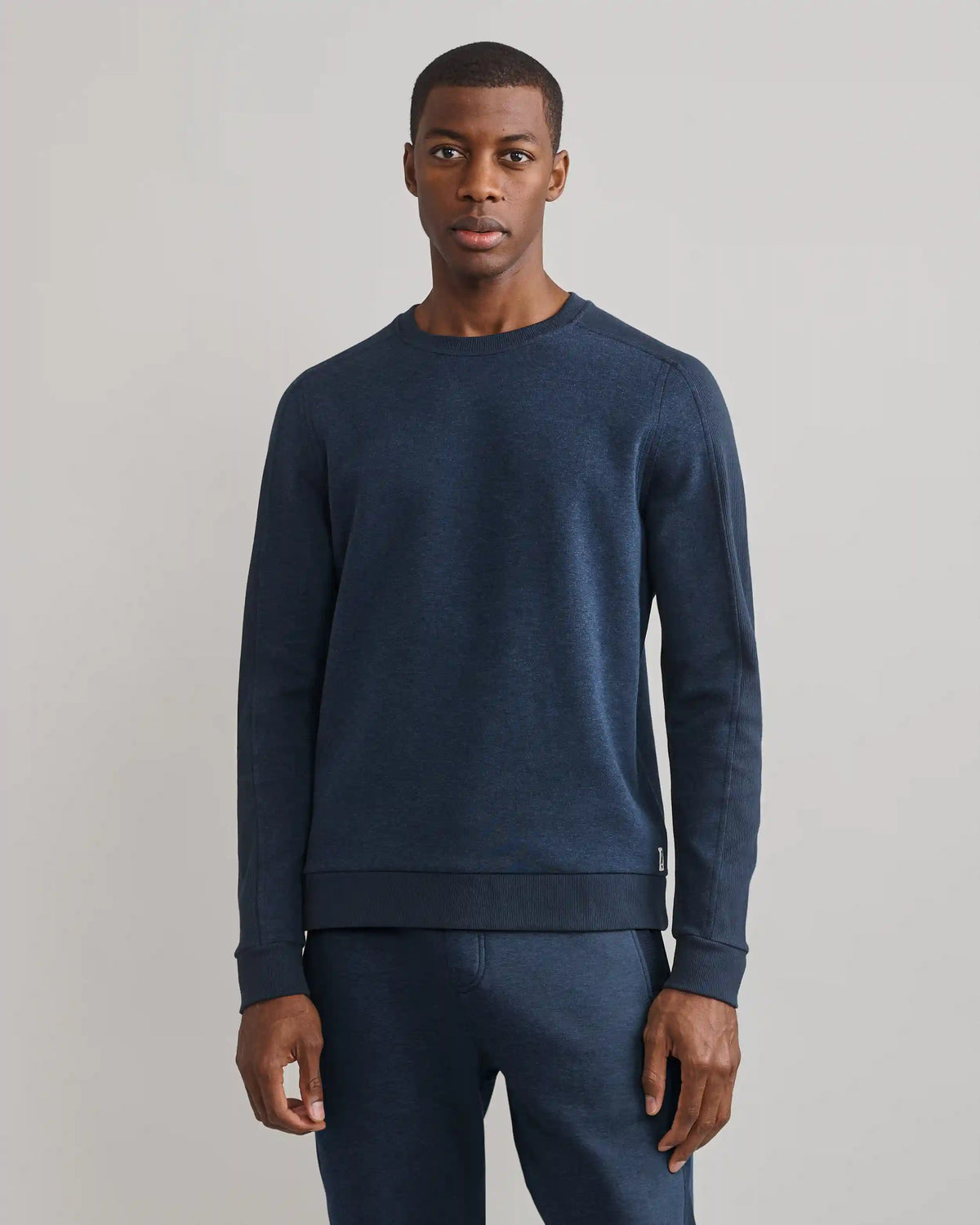 Heritage Midweight Crewneck Sweatshirt -- Navy Heather