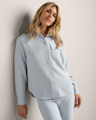 Horizon Overshirt -- Blue Pearl