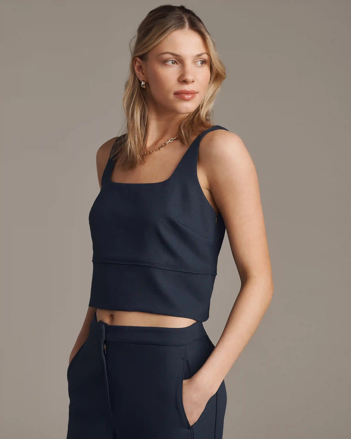 Horizon Easy Tank -- Navy Blue