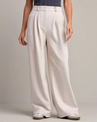 Horizon Wide Leg Trouser -- Sand