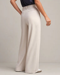 Horizon Wide Leg Trouser -- Sand