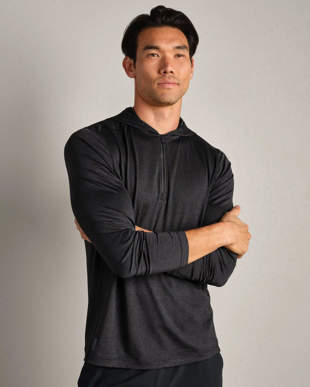 Invictus Training 1/4 Zip Hoodie -- Black