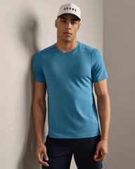 Invictus Training Tee V2 -- Azure Blue Heather