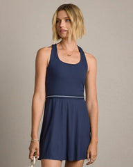 LightSpeed Court Dress -- Navy Blue