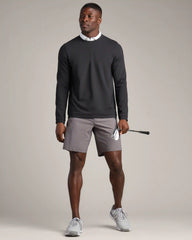Links Golf Crew Neck -- Black