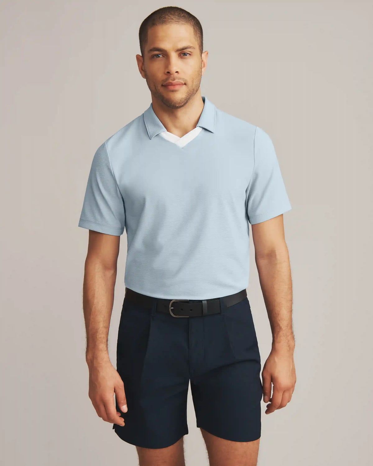 Links Golf Polo -- Arctic Blue