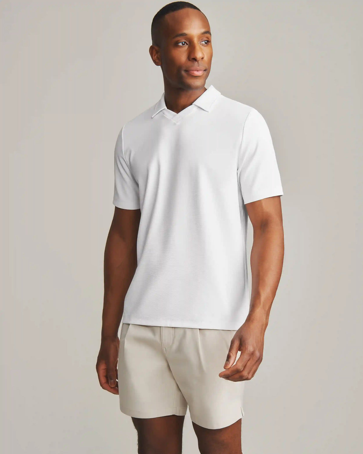 Links Golf Polo -- Bright White