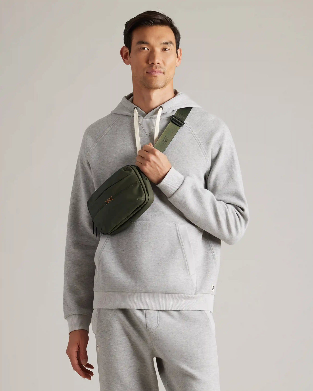 Mindset Sling -- Lichen Green