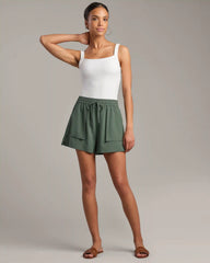 Mirage Pocket Short -- Olive Shadow