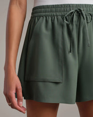 Mirage Pocket Short -- Olive Shadow