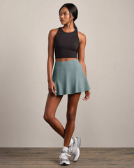Mirage Skort -- Green Smoke