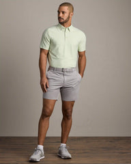 Momentum Tech Polo -- Cool Mint Honeycomb