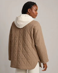 Monterey Quilted Jacket -- Desert Taupe