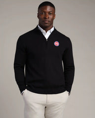 NBA Commuter® 1/4 Zip Sweater -- Black -- Detroit Pistons