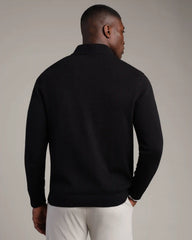 NBA Commuter® 1/4 Zip Sweater -- Black -- Golden State Warriors