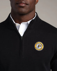 NBA Commuter® 1/4 Zip Sweater -- Black -- Indiana Pacers