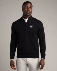 NBA Commuter® 1/4 Zip Sweater -- Black -- Oklahoma City Thunder