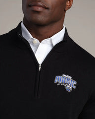 NBA Commuter® 1/4 Zip Sweater -- Black -- Orlando Magic
