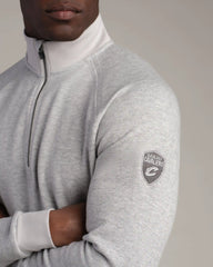 NBA Heritage Midweight 1/4 Zip -- Heather Gray -- Cleveland Cavaliers