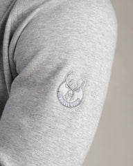 NBA Heritage Midweight 1/4 Zip -- Heather Gray -- Milwaukee Bucks