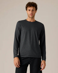 Out Of Office Midweight Crew Neck -- Asphalt