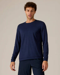 Out Of Office Midweight Crew Neck -- Navy