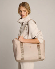 On The Daily Tote -- Beige Stone